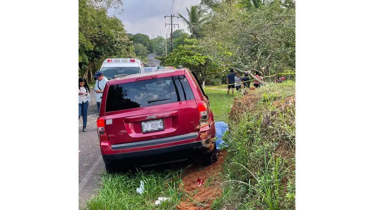 derrapó y mató a motociclista